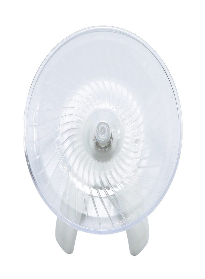 Litewoo Hamster Toys Wheel Exercise Flying Saucer,Silence Run Spinner, for Gerbil Rat Mouse Mice Hamster and Other Small Animal(White) - Image 5